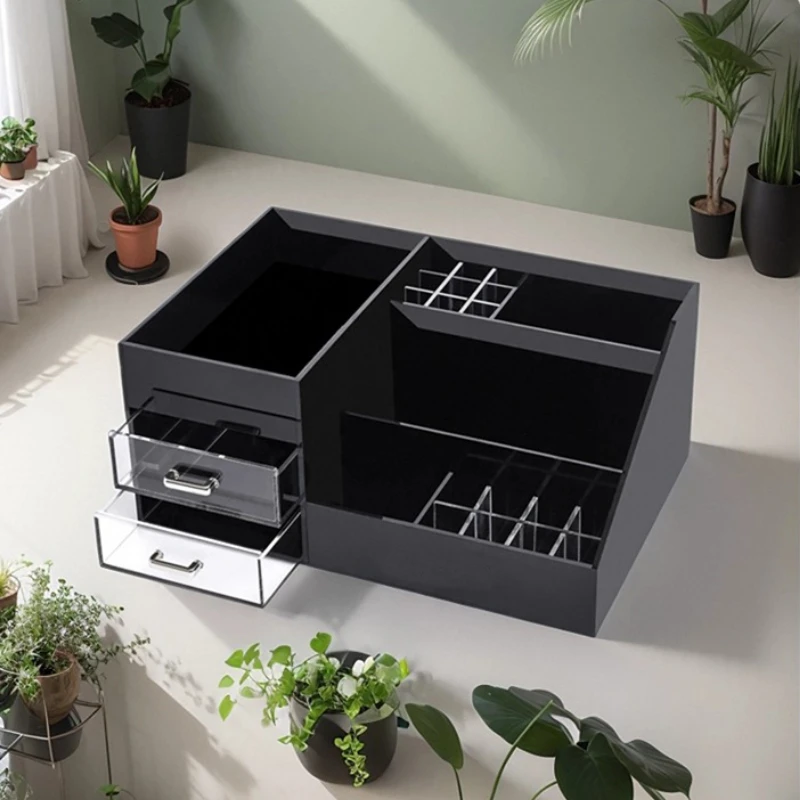 Luxury Skincare Tray - Organizer per vanità in acrilico Lussuoso