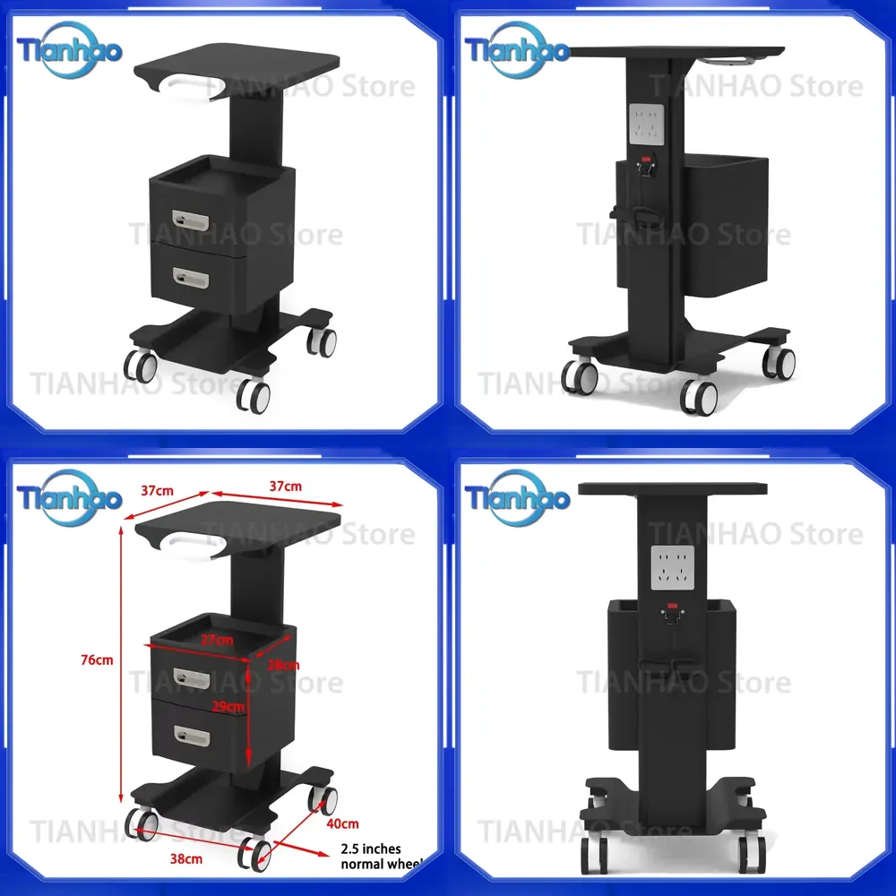 Luxury Skincare Tools - Carrello in Metallo per Spa di