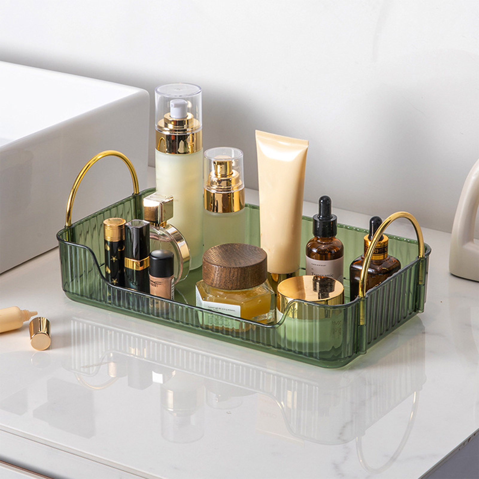 Organizer da Bagno di Lusso in - Luxury Skincare Tray recensione e prezzo