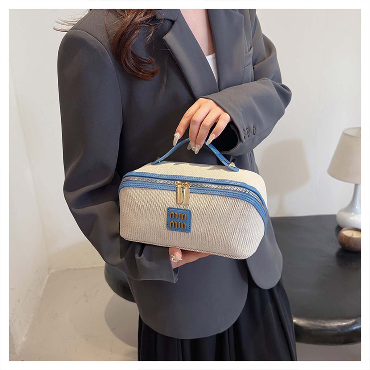 Borsa a mano in tela dal desig - Luxury Skincare China recensione e prezzo