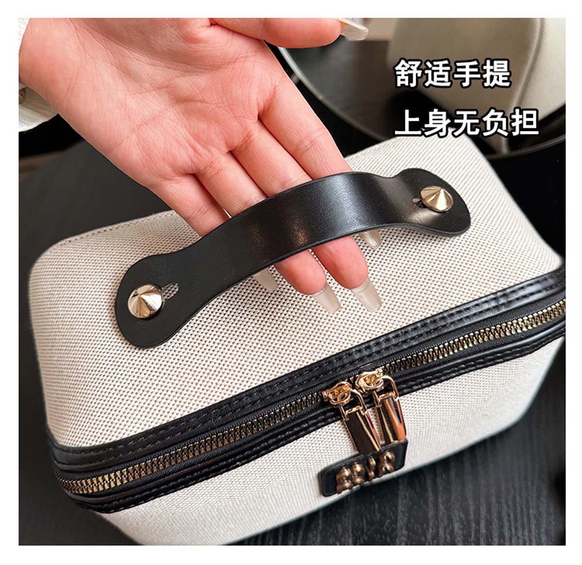 Borsa a mano in tela dal desig - Luxury Skincare China recensione e prezzo